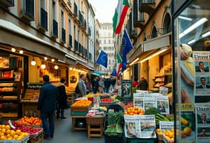 Attualità politica europea come influenza economia italiana quotidiana